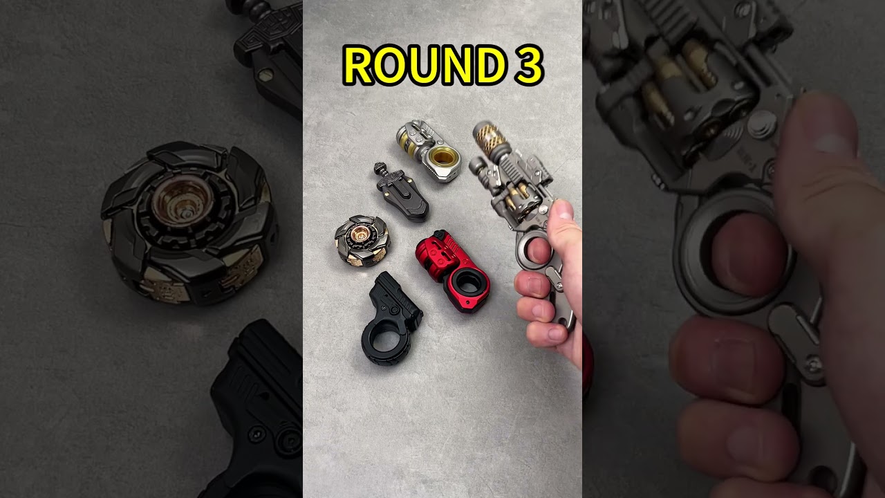 Which gun-shaped edc toy do you like? Please leave a comment. #edc #fidgettoys