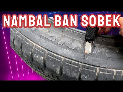 Gimana Caranya Menambal Ban Sobek Samping ?