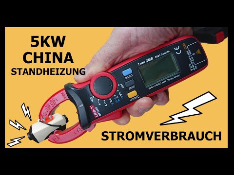 5KW China Standheizung - Stromverbrauch