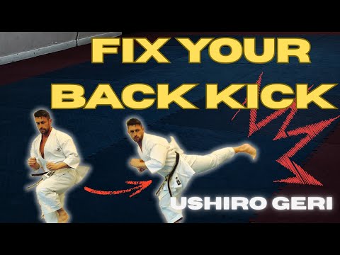 Fix your Back Kick - Ushiro Geri + Kumite application 