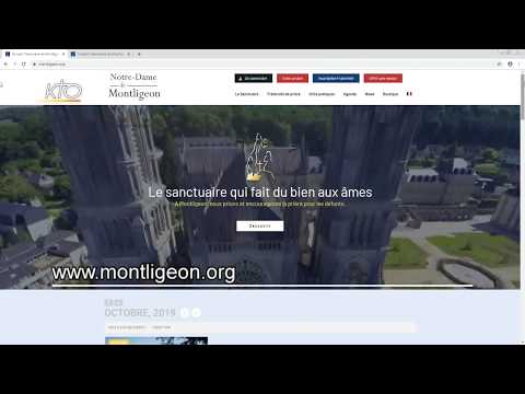 Le site web du Sanctuaire de Montligeon