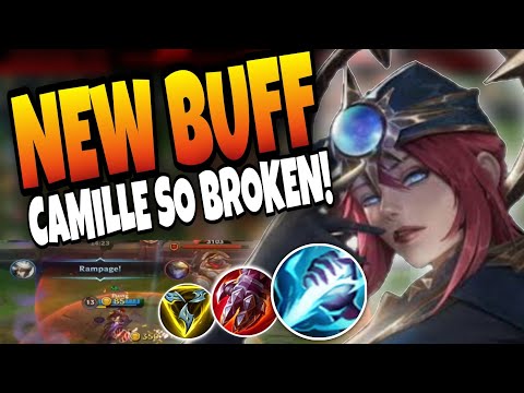 Camille Wild Rift | New Buff Camille so Broken (Jungle Gameplay) | Best Build and Runes