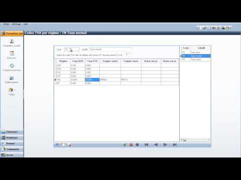 comment modifier le taux de tva sur ebp compta
