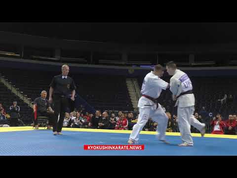 WKO EC 2019, 1/16 -75 Domas Sutkus (Lithuania, aka) - Oleksandr Tymets (Ukraine)