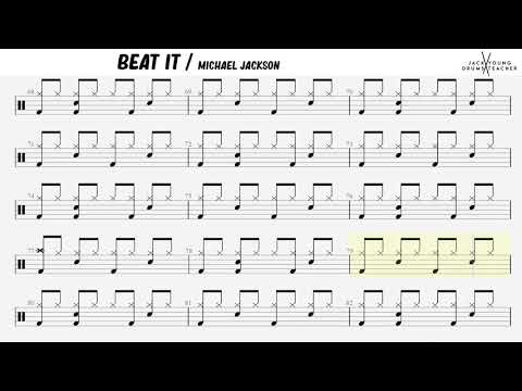 How to Play Beat It - Michael Jackson 🥁