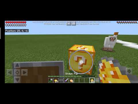 เปิด Lucky block ปะทะกับ SCP-106 เลือดมันพอใช้ได้