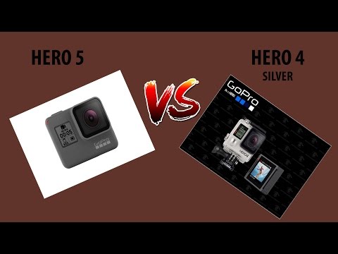 Gopro Hero5 vs Hero 4 Silver