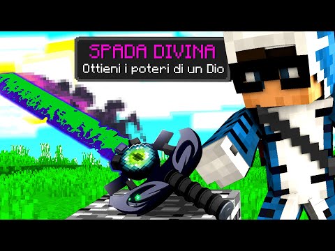 PROVO LA SPADA DI DIO SU MINECRAFT - ITA