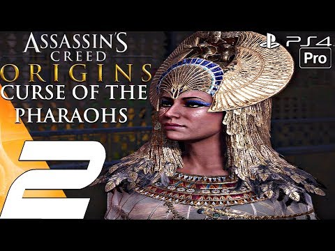 Assassin's Creed Origins Curse of The Pharaohs - Gameplay Walkthrough Part 2 - Akhenaten Boss