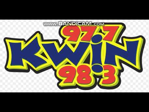 KWIN/KWNN "97.7/98.3 K-Win" Station ID January 29, 2017 3:00pm