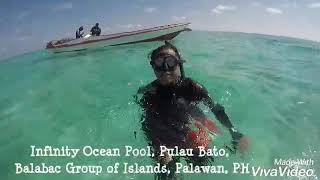 preview picture of video 'Infinity Ocean Pool, Pulau Bato, Balabac, Palawan, Philippines'