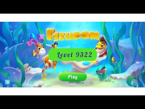 Fishdom game level 9322 #fishdom #youtube