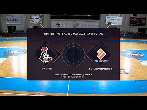 Optibet Futsal A Lyga | FK Vytis - FC Turbotransfers | Rungtynių Santrauka |