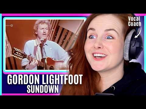 Canadian Folk Legend! | Vocal Coach Breaks Down Gordon Lightfoot - ‘Sundown’
