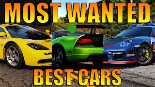 Best Cars To Use In Most Wanted Game Mode In Need For Speed Hot Pursuit Remastered