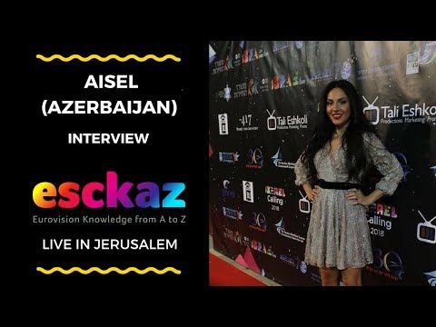 ESCKAZ в Тель Авиве: Интервью с Aisel (Айзербайджан на Евровидении 2018)