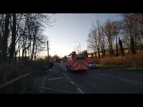 Lancashire Fire & Rescue Service - Hyndburn On call pump Turnout