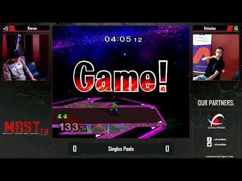 MASTer - Kieran (Falco) Vs Kelasius (Luigi) - Pools - Melee