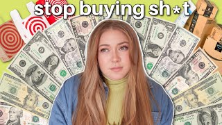 HOW TO STOP SHOPPING | How Consumerism Destroys Our Planet & Wallets 💸