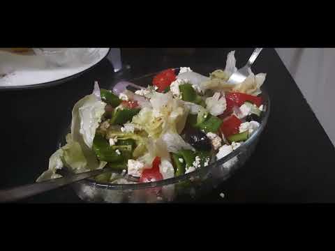 Refreshing Greek Salad | Protein Rich Greek Salad | Lettuce and Feta cheese Salad | Weight loss food