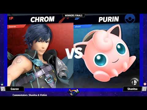 Gaurav (Chrom) vs Shunitsu (Jigglypuff) - OFFLINE Smash Ultimate @ LXG 20 - Winners Finals