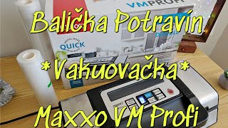 Maxxo VM Profi - balička potravin - Vacuum Machine