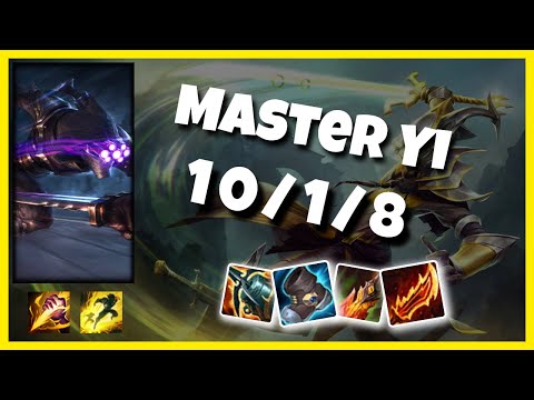 Master Yi vs Kayn NA Challenger JUNGLE (10/1/8) - v11.1