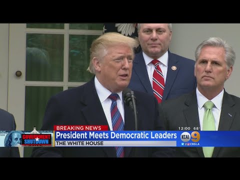 Trump: Shutdown Of Federal Government May Last Months, Years