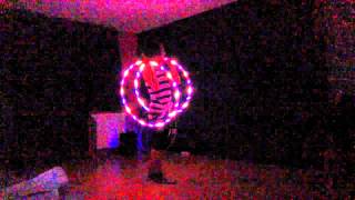 Sally hoop's led sugar plum BIG ROUND HOOP