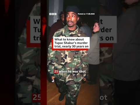 Tupac Shakur murder heading to trial in Las Vegas. #BBCNews