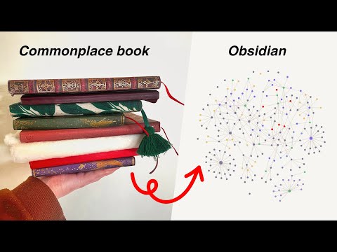 Why I'm Switching to Obsidian for Commonplacing: My Method