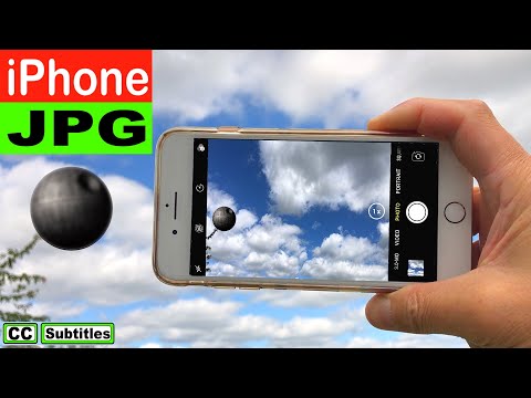 How to set iPhone to take JPG Photos - iPhone HEIC to JPG Photos - iPhone photo is not compatible Video