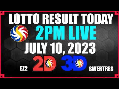 Lotto Result Today 2pm July 10 2023 Ez2 Swertres Result