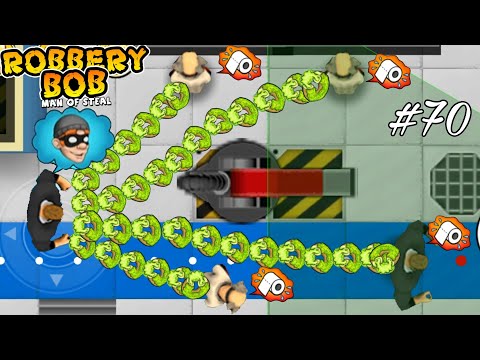 Robbery Bob : Use 300 Teleport Mine - Use 300 Rotten Donut - Agent Costume Chapter 3 Part 70
