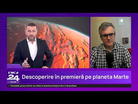 Descoperire pe planeta Marte. Presură: Întrebarea e dacă sunt resturi ale unor urme de viață