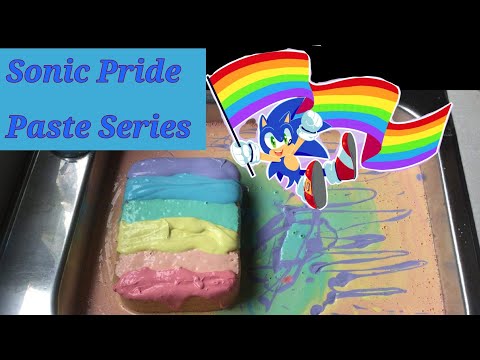 Pride Paste Series. Rainbow Pride Paste. 7/7 RAINBOW MIX 🌈 🌈