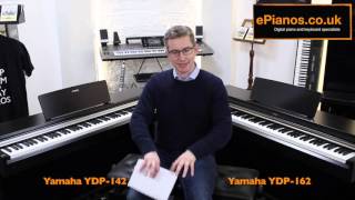 Video thumbnail for Yamaha ARIUS YDP142 vs YDP162 comparison - What piano should I buy? by ePianos.co.uk