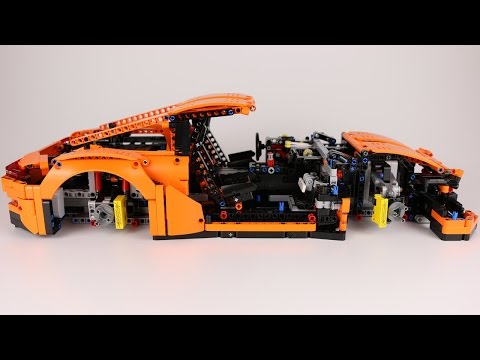 Vidéo LEGO Technic 42056 : Porsche 911 GT3 RS