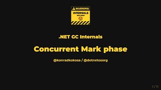 .NET GC Internals - 03. Concurrent Mark phase
