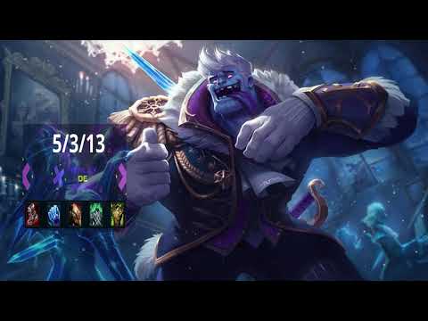 DR. MUNDO TOP VS LUCIAN - CHALLENGER LOL | REPLAY DE JOGOS