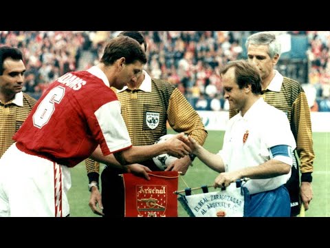 1994-95 Cup Winners Cup Final. Arsenal 1 Real Zaragoza 2