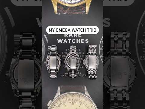 Best watch trio? Omega seamaster speedmaster and heritage #omegaseamaster #omegaspeedmaster