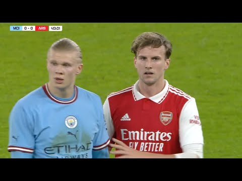 How to Stop Erling  Haaland from Scoring 5 | Rob Holding vs Erling Haaland