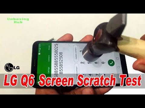 LG Q6 Screen Scratch Test || Gorilla Glass 3 || 2017
