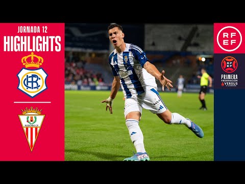 Resumen #PrimeraFederación | RC Recreativo de Huelva 3-2 Algeciras CF | Jornada 12 | Temporada 24/25