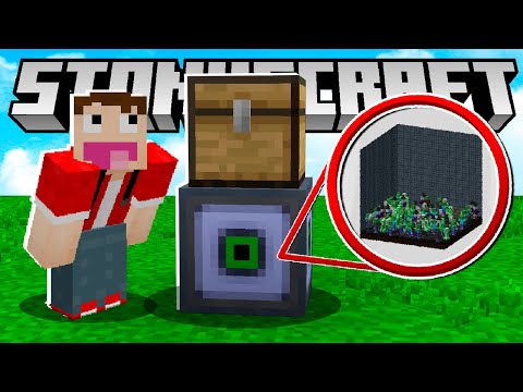 FIZ UMA MOBTRAP DENTRO DE UM BLOCO ( COMPACTA ) StonksCraft #11 -Dlet-