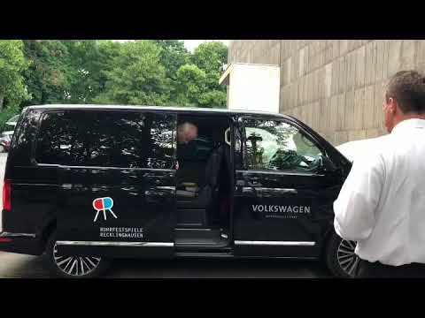 Bill Murray arrived at Ruhrfestspiele Recklinghausen