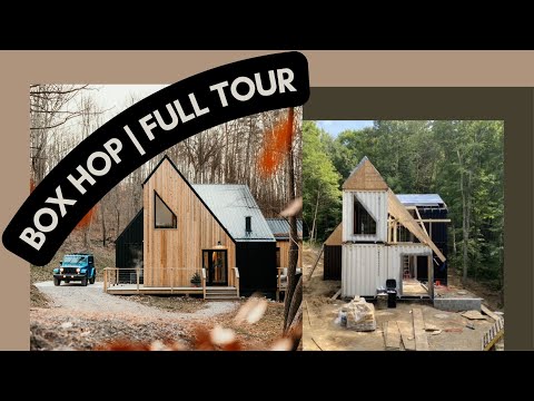 OUR BIGGEST & BEST CONTAINER HOME YET!!! - FULL HYGGE BOX HOP TOUR
