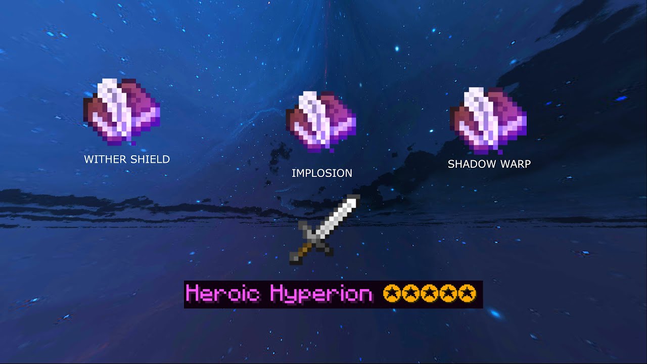 APPLYING THE SCROLLS TO MY HYPERION (Hypixel Skyblock)