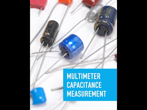 Multimeter Capacitance Measurement - Collin’s Lab Notes #adafruit #collinslabnotes